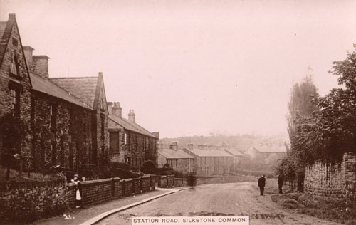 old photo of station road