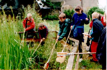 Children on a school trip